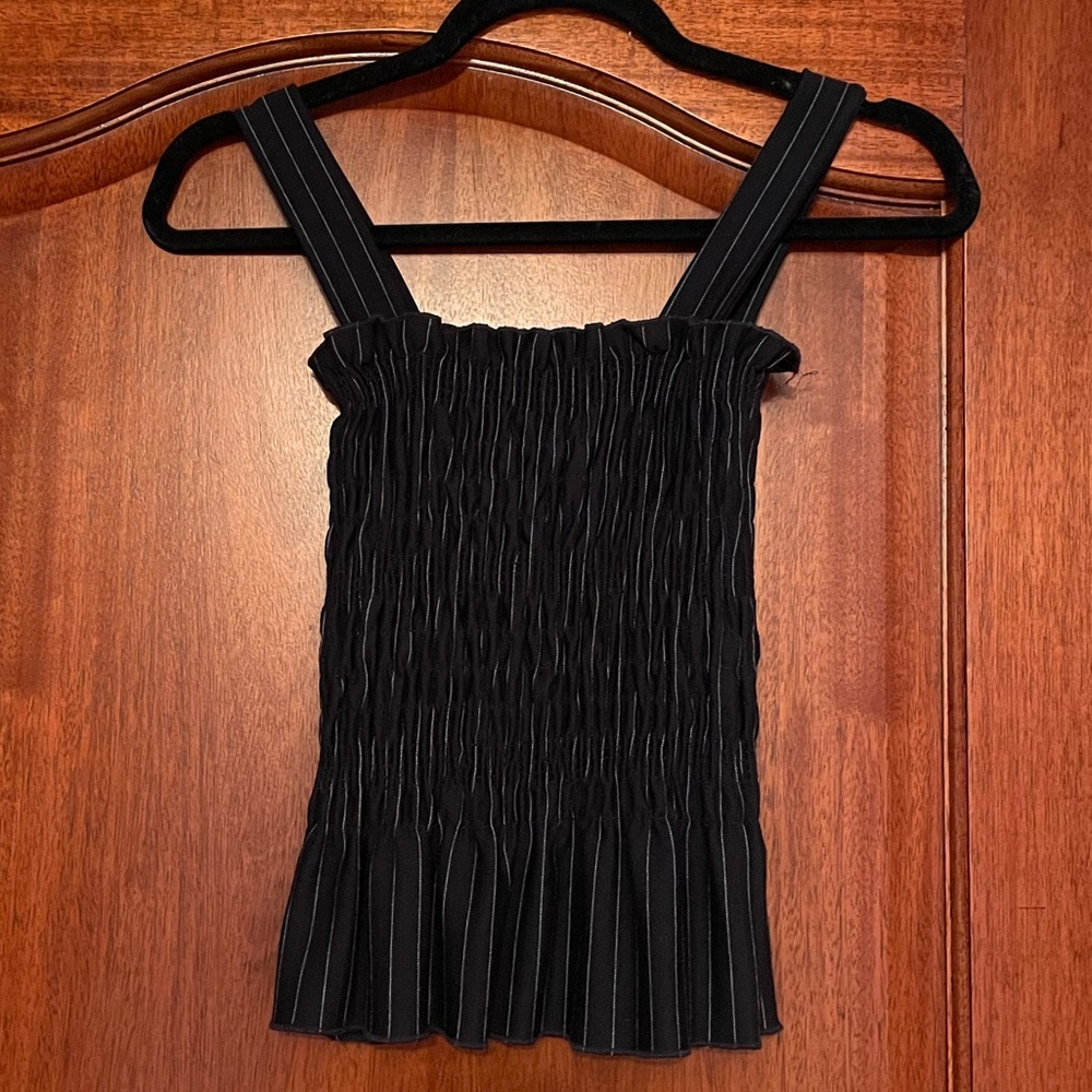 Zara Smock Stripped Top